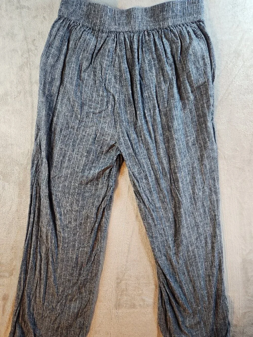 Blue Nautical Women's Pants Zac and Rachel Medium
